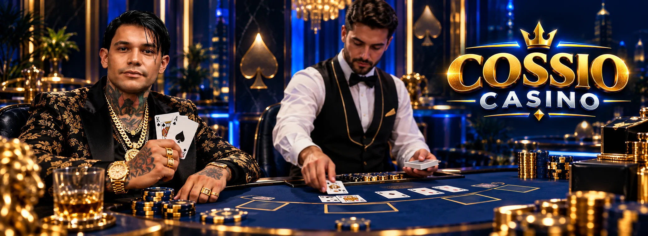 Mesas en vivo y tragamonedas de Cossio Casino en pesos argentinos